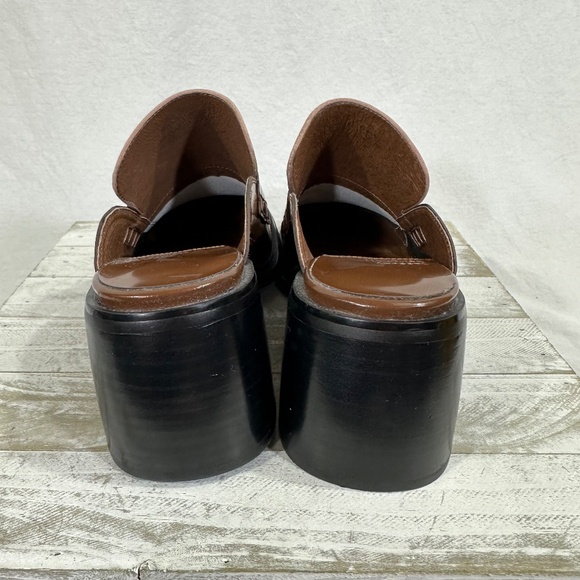 Jeffrey Campbell Patent Leather Slide on Loafers - Picture 3 of 6